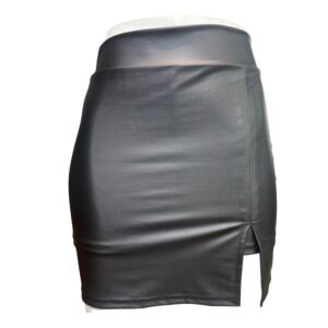 Short Falda Ecocuero Entera